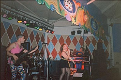 Image of Showband, 'Maniac', Seashore Holiday Camp, Great Yarmouth, 1991