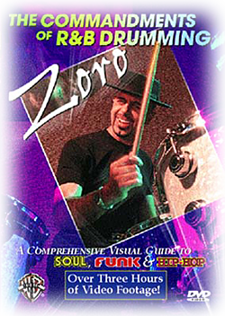 Zoro - 'The Commandments of R&B Drumming' DVD
