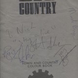 Big Country, 'Steeltown' Tour Programme, signed by the band