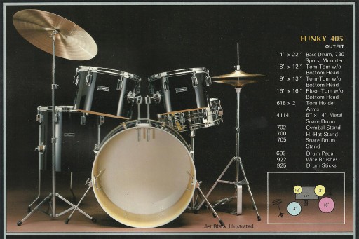 Maxwin 'Funky' Drum Kit