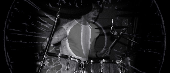 Nick Lauro, drums, Threshold reunion rehearsal, 1984.