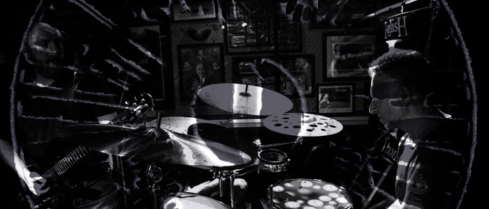 Nick Lauro, drums.